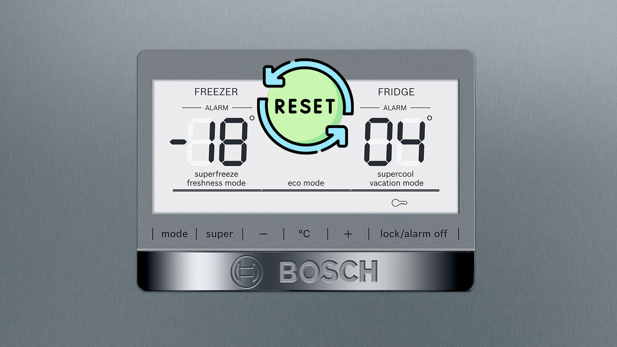 Bosch Buzdolabı Resetleme Nasıl Yapılır?